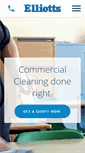 Mobile Screenshot of elliotts-cleaning.com